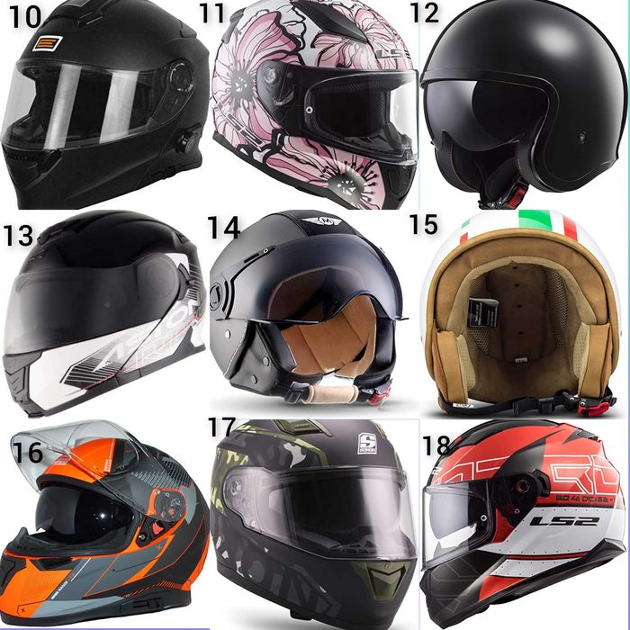 Каски за мотори, разнообразие от над 90 модела