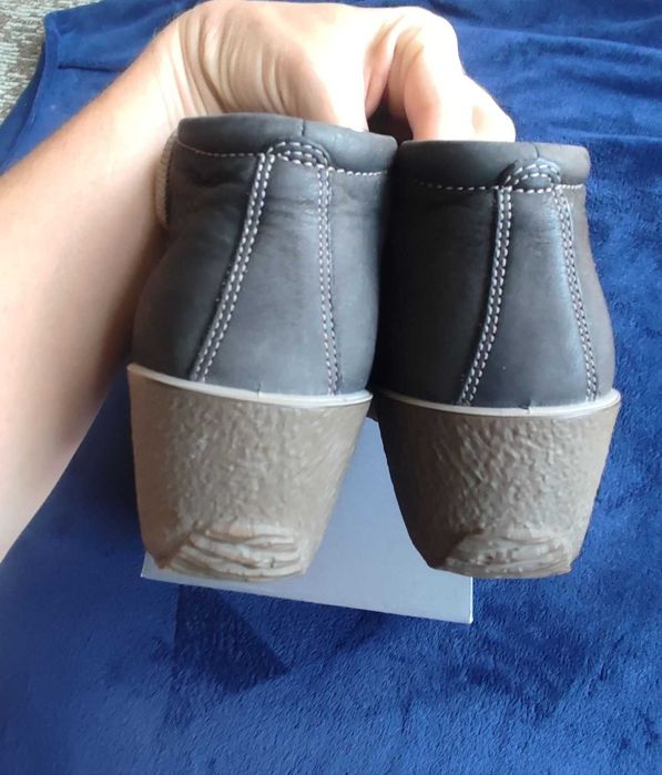 Ортопедични дамски обувки боти ботуши EССО, естествена кожа, 39-40