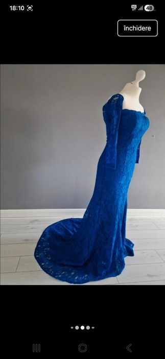 Rochie eleganta albastra