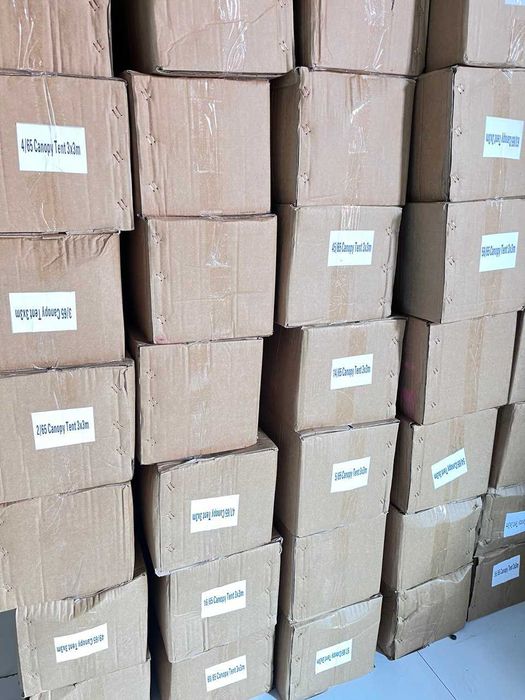 Зонт с тентом 3х6m BLUE   в ассортименти 3х3, 3х4, 3х6