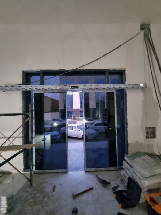 Установка Сенсорных входных дверей