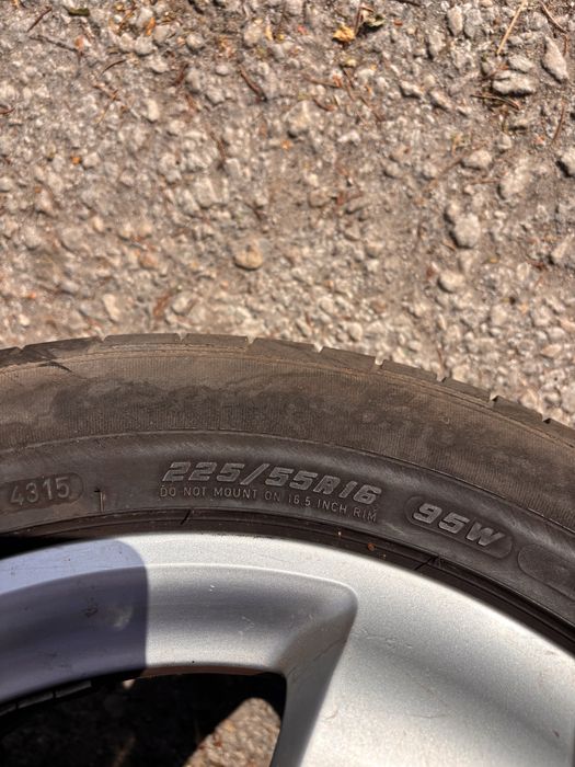 5х112х16 Mercedes джанти с гуми