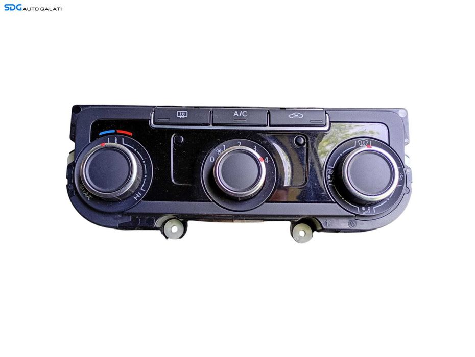 Panou Modul Unitate Comanda AC Aer Conditionat Clima Climatic Volkswagen Passat CC 2008 - 2012 Cod 7N0907426BG 5HB0011292 [LC0612]