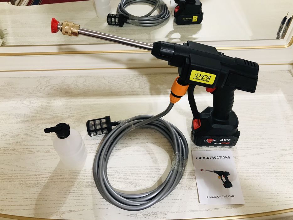 Беспроводной Карчер для мойки автомобиля! Karcher!