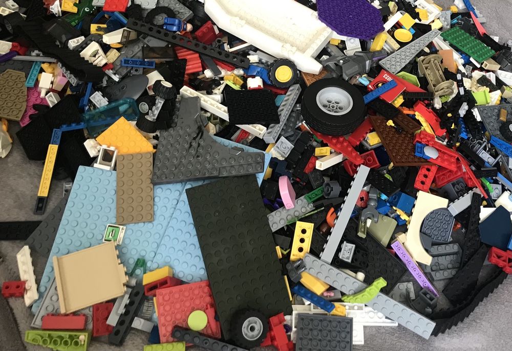 Огромный набор лего оригинал