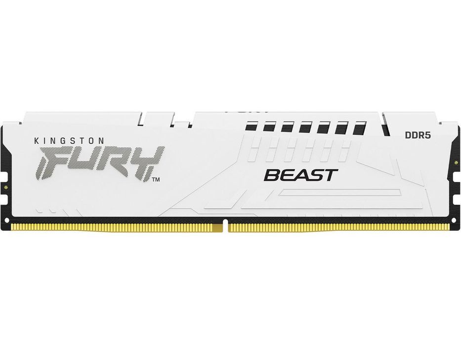 16GB DDR5 6000 Kingston FURY Beast White НЕОТВАРЯНА СЪС ГАРАНЦИЯ