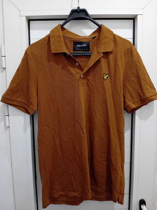 Чисто нова оригинална фланелка с яка Lyle & Scott