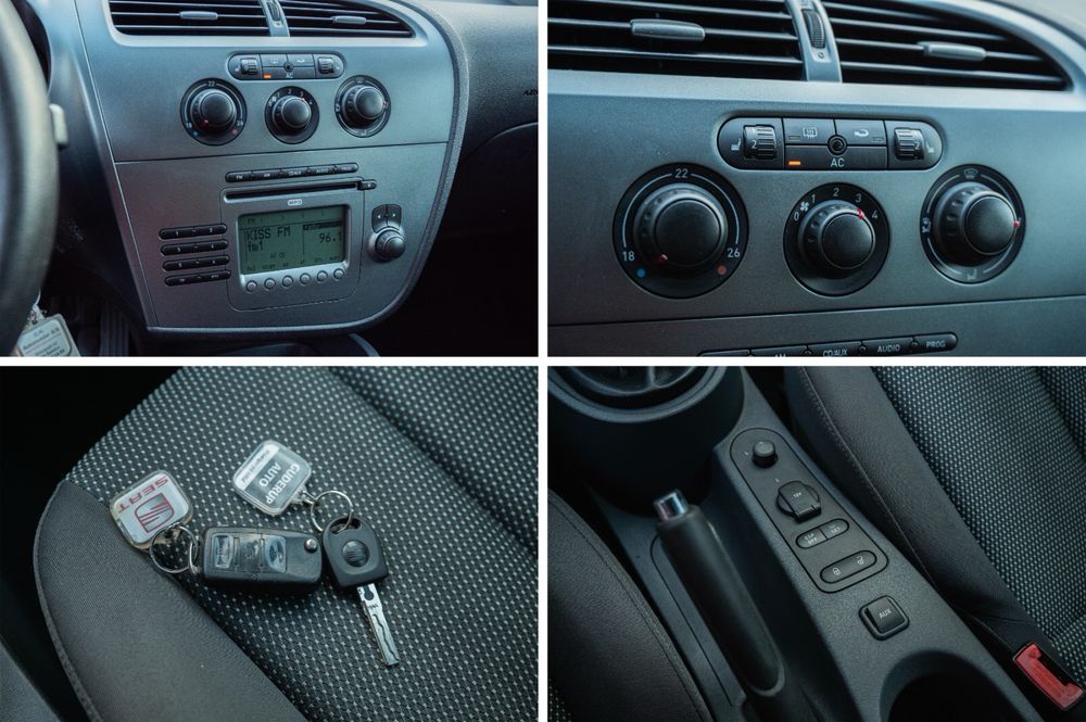 Seat Leon -2008 - 1,9 tdi - scaune incalzite - jante aliaj - rate / credit auto / cash / transfer - auto recent adus in tara