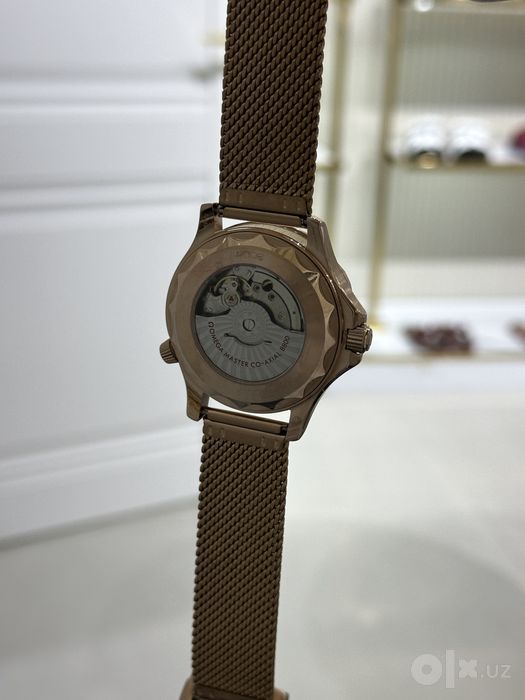 Omega seamaster Diver 300M bronze gold , мужские часы