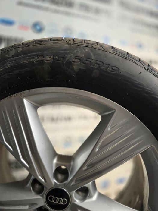 Set Jante Aluminiu R19 2 Dimensiuni Audi Q4 E-Tron 235/55R19 255/50R19 5X112 Anvelope Vara Dot 2023