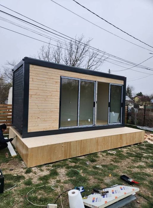 Container modular birou, locuinta, spatiu comercial  7 x 3m