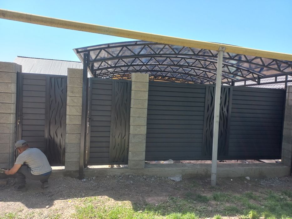 Ворота в рассрочку каспи