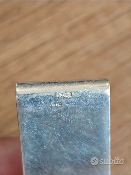 Clips pentru bancnote Gucci - Argint 925 original 100%