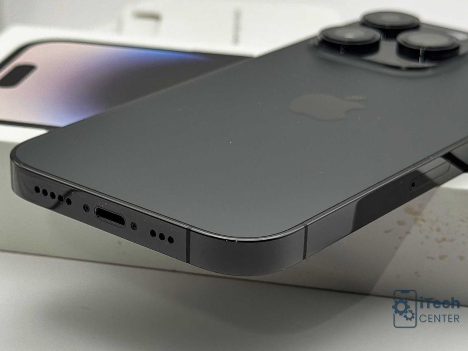 iPhone 14 Pro, 128GB, Black, 100% батерия, КАТО НОВ, 1г. ГАРАНЦИЯ!