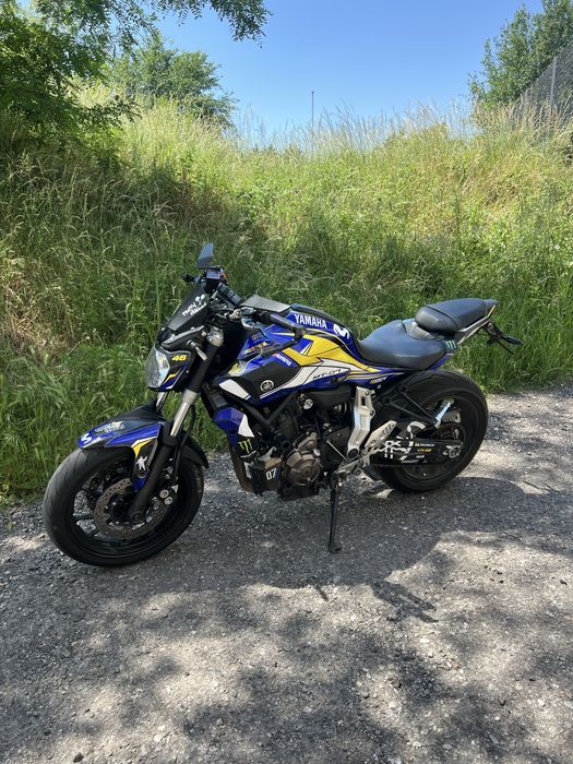 Yamaha MT 07 A2 sau A Valentino Rossi