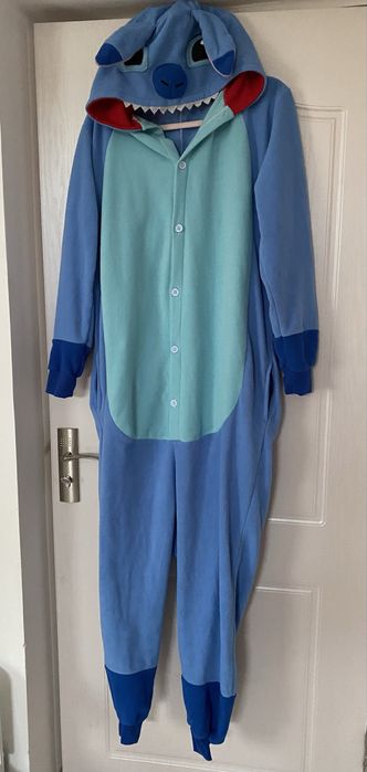 Salopeta Stitch adulti unisex pijama costum halloween