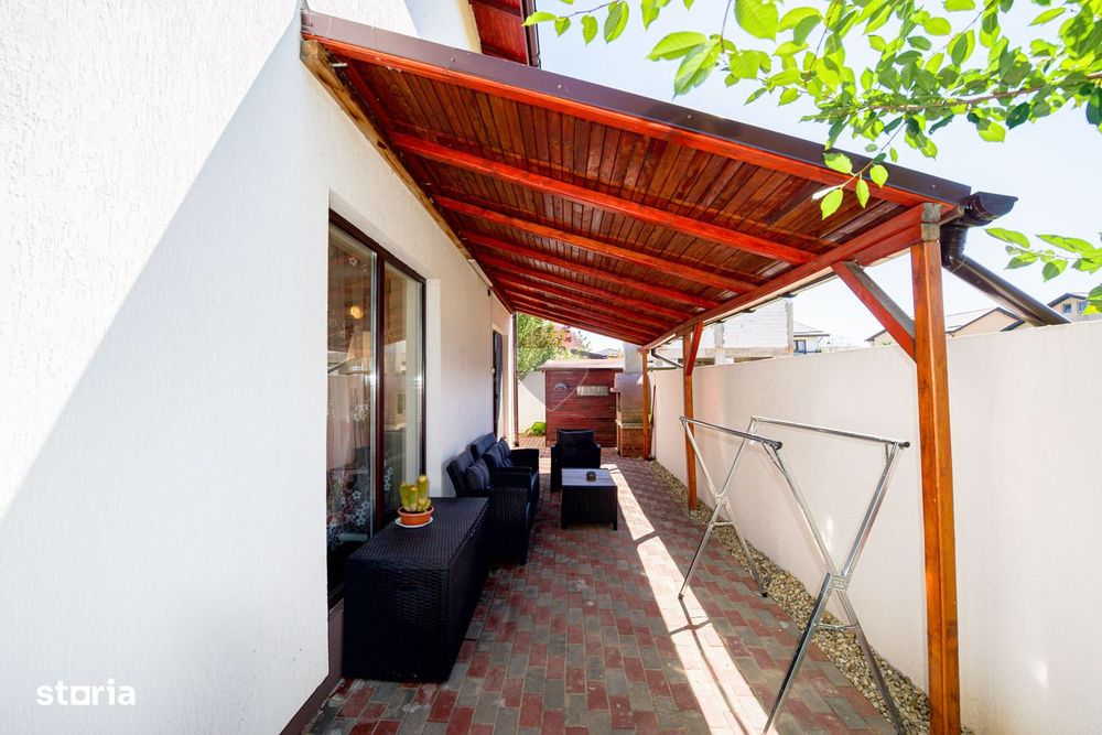 Vila individuala de inchiriat, 4 camere, 111mp, Rosu, Chiajna