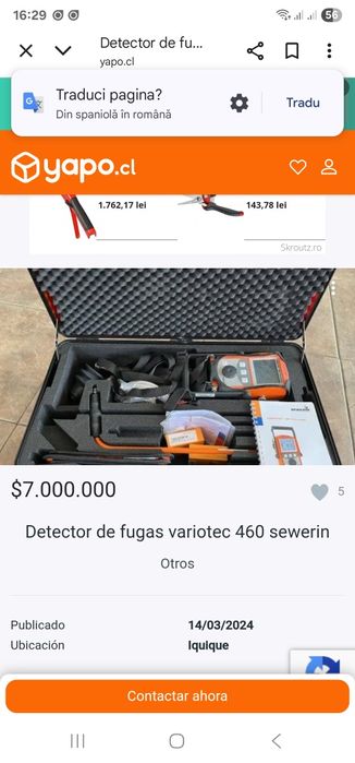 Analizor gaze variotec 460 Tracergas