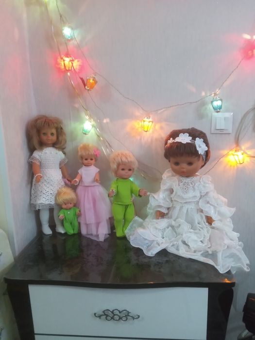 Винтаж Куклы  5 ШТУК ГДР советские СССР