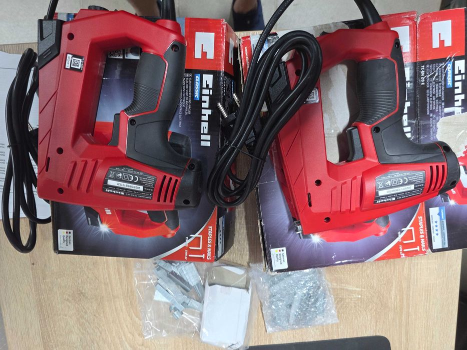 Capsator eletcric Einhell TC-EN 20 E, capse 6 mm - 14 mm, cuie 14 mm
