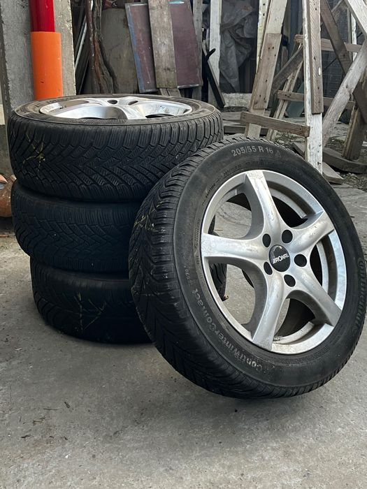 Set 4 Jante + Anvelope 205/55 R16