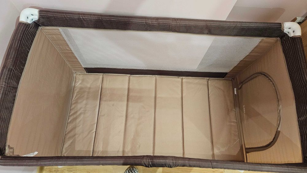 Сгъваема кошара с 2 нива