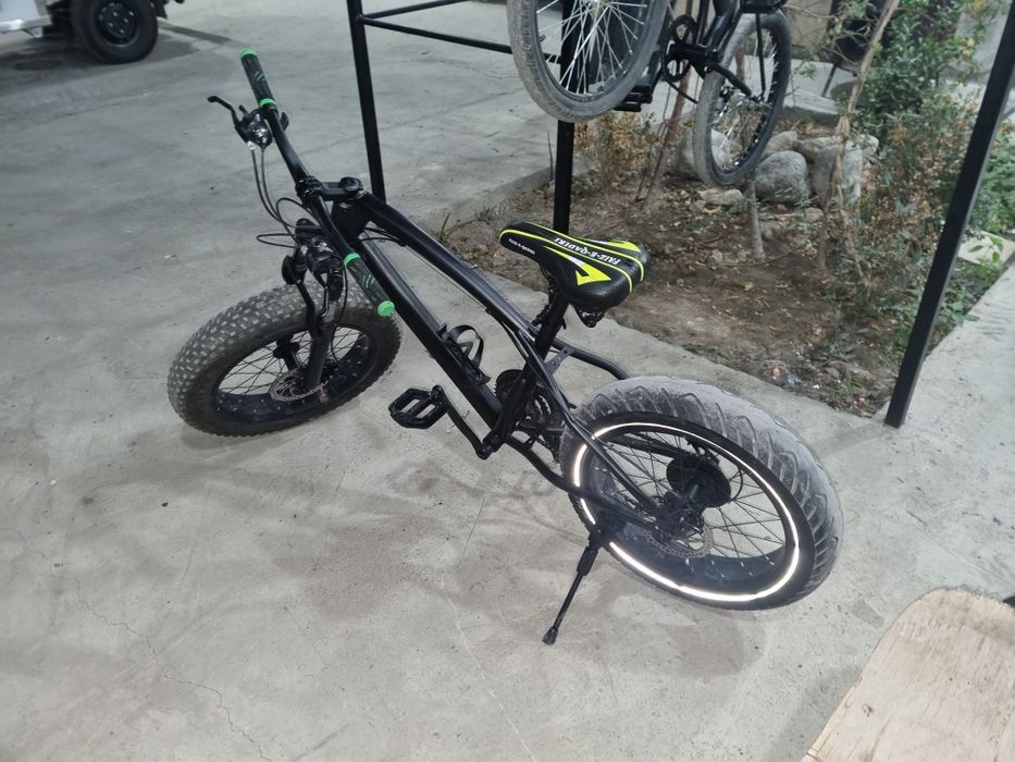 BONVI Fat Bike | Qalin Shinali Velosiped (Disk Tormoz) Sotiladi