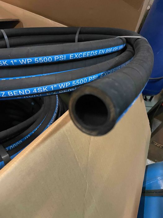 Furtun hidraulic 4SH DN19-DN25 3/4" 1" rola engros ITALIA