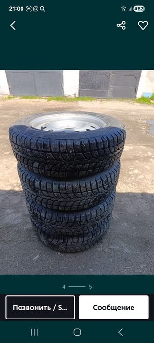 Продам зимние колеса