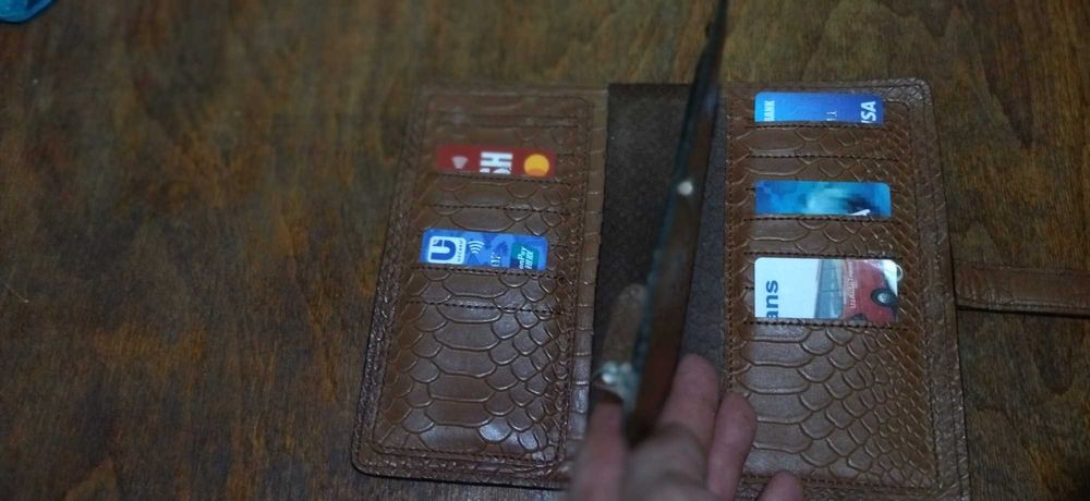 Кошель-портмоне мужской, новый, качественный.