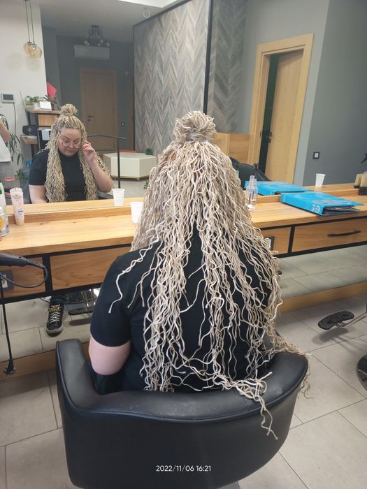 Афропрически ( на каркас, точечно)