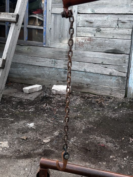 кран для снятия двигателя, гусь