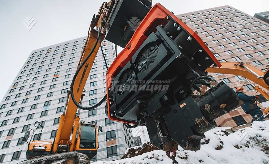 Вибропогружатель для экскаватора CAT 330/336