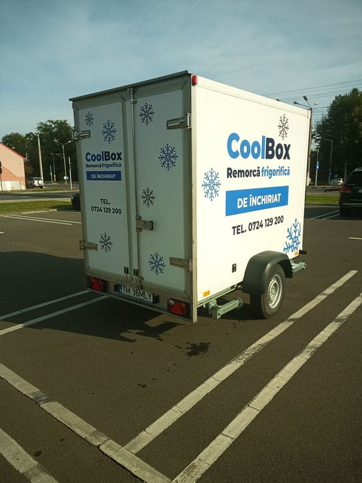 Închiriez remorcă frigorifica