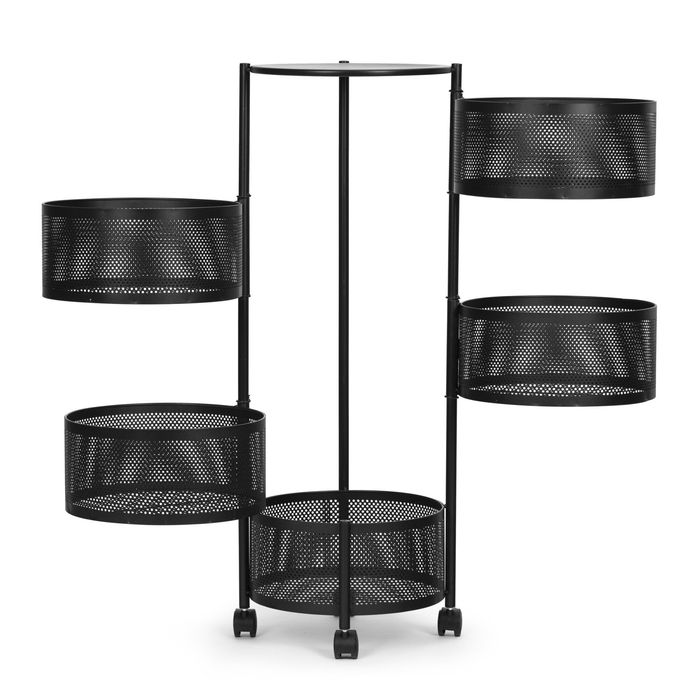 Nou! Organizator cu 5 sertare rotative pe roți