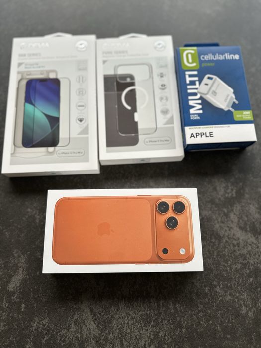 Apple Iphone 17 Pro Max Portocaliu Sigilat Garantie 24luni 1 TB