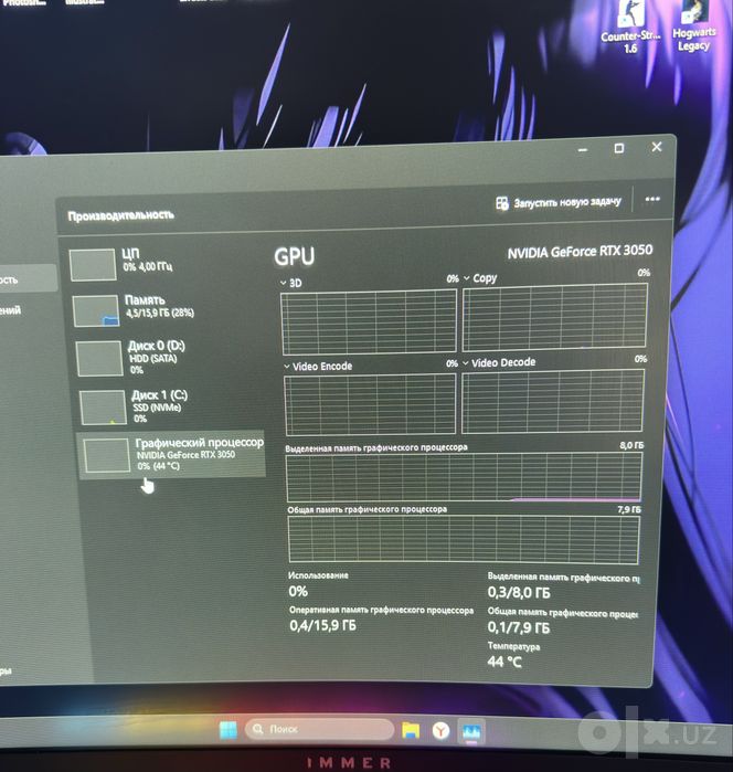 i5 12400F | RTX 3050 8gb | Tayyor terilgan kompyuter