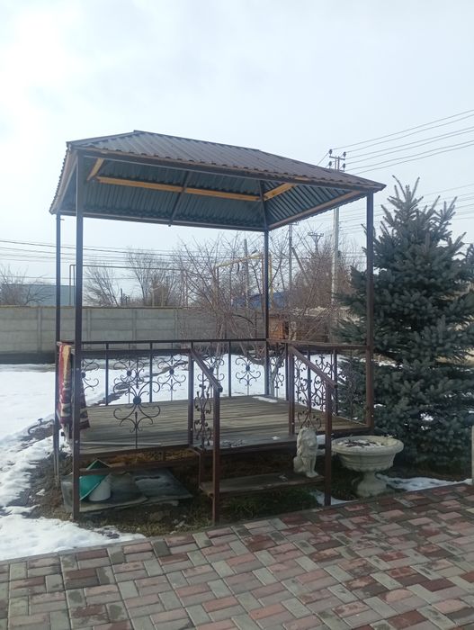 Беседка разборная металлическая
