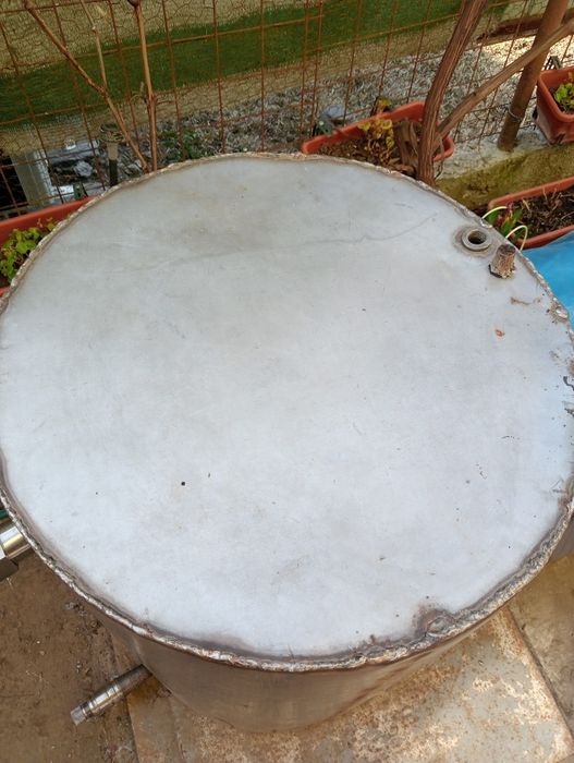 Butoi inox 300l grosime2,5mm