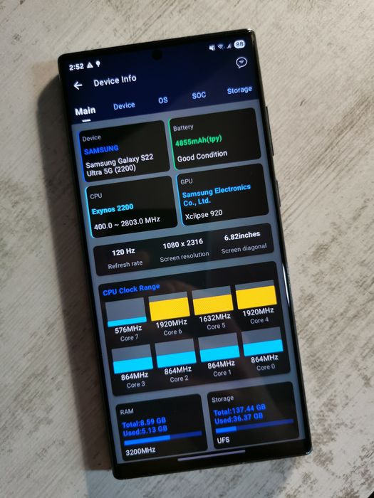 Samsung Galaxy S22 Ultra 5G 128GB