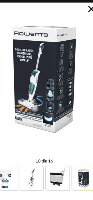 Aspirator si mop Rowenta