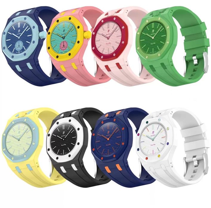 Часовник AP x Swatch Royal Pop Watch with Strap & Case