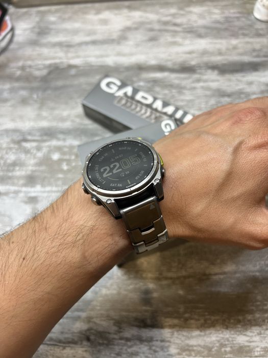 Garmin fenix 8 solar sapphire 47 mm с гаранция