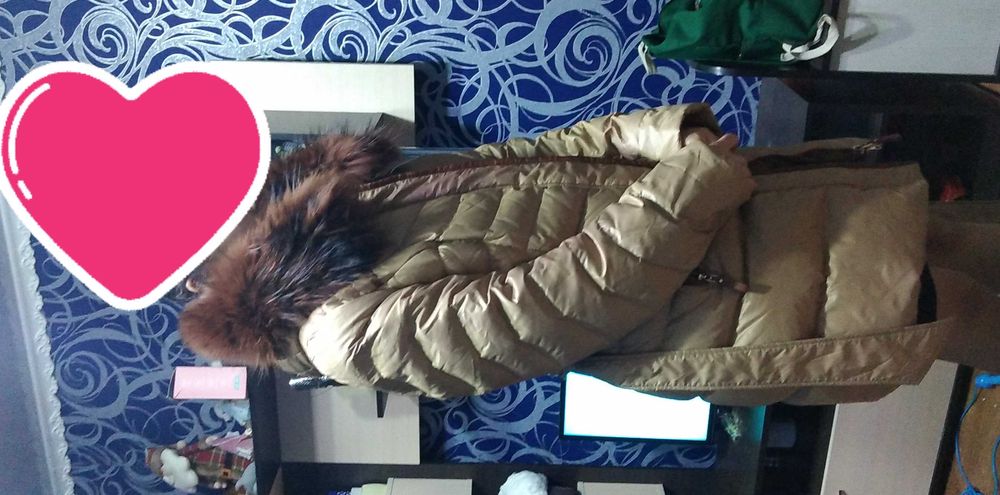 Зимняя куртка на пуху