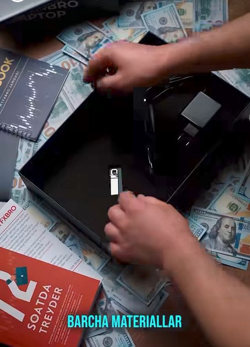 Noutbuk ,treyding kurs kafolati bilan