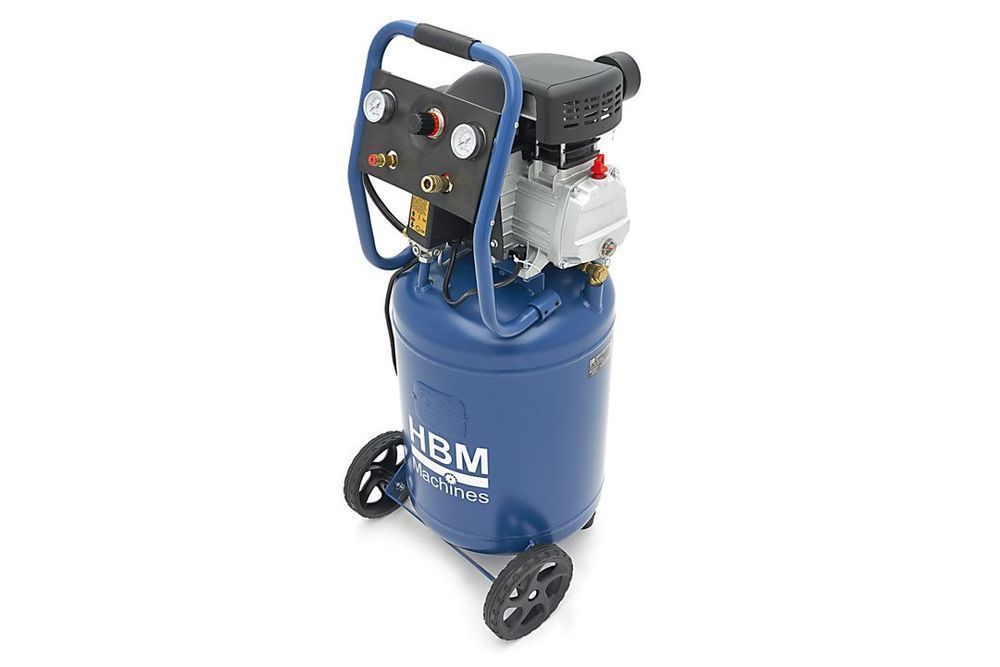 Compresor aer vertical cu angrenare directa 50l hbm