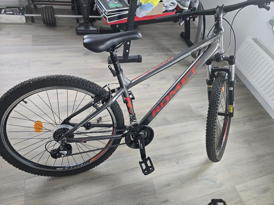 Bicicletă MTB Romet Rambler 27.5 - Aluminiu - Frâne Hidraulice / Mecanice- Stare Foarte Bună / Ca Nouă