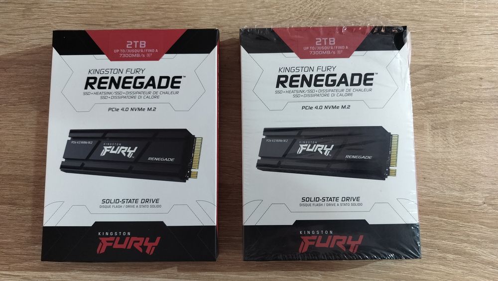 SSD 2x2TB KINGSTON Fury Renegade, 4TB