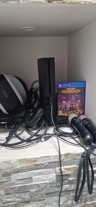 PS4 HD 500 sau SSD 1TB cu stand de incarcare, doua controllere si 8 jocuri