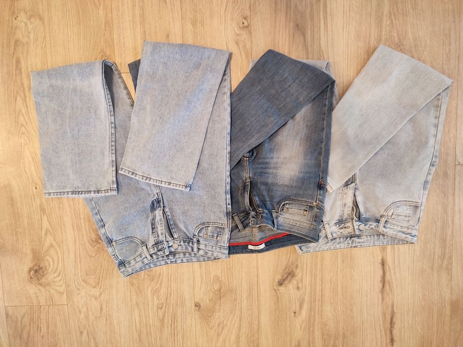 Джинсовые брюки женские